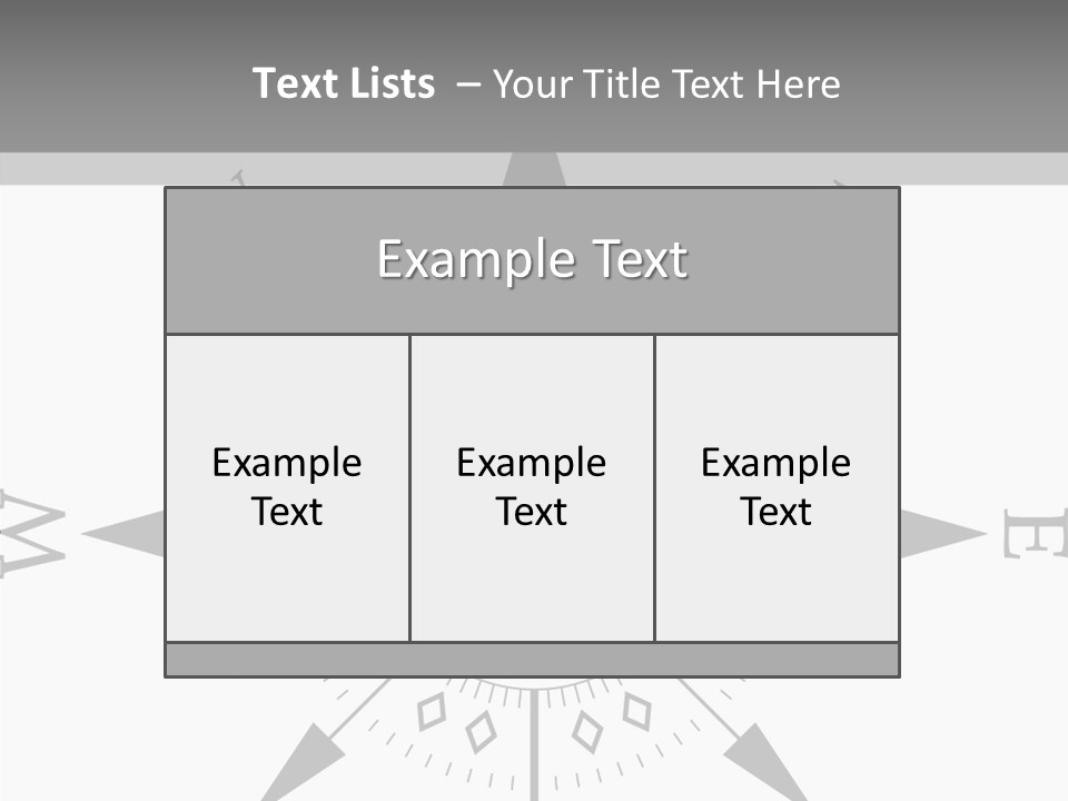 Room Conference Table PowerPoint Template
