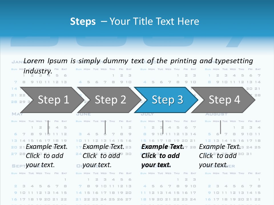 Planner December Calendar PowerPoint Template