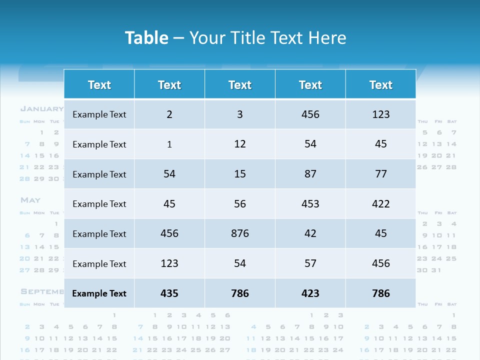 Planner December Calendar PowerPoint Template