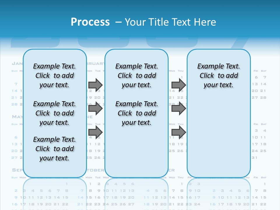 Planner December Calendar PowerPoint Template