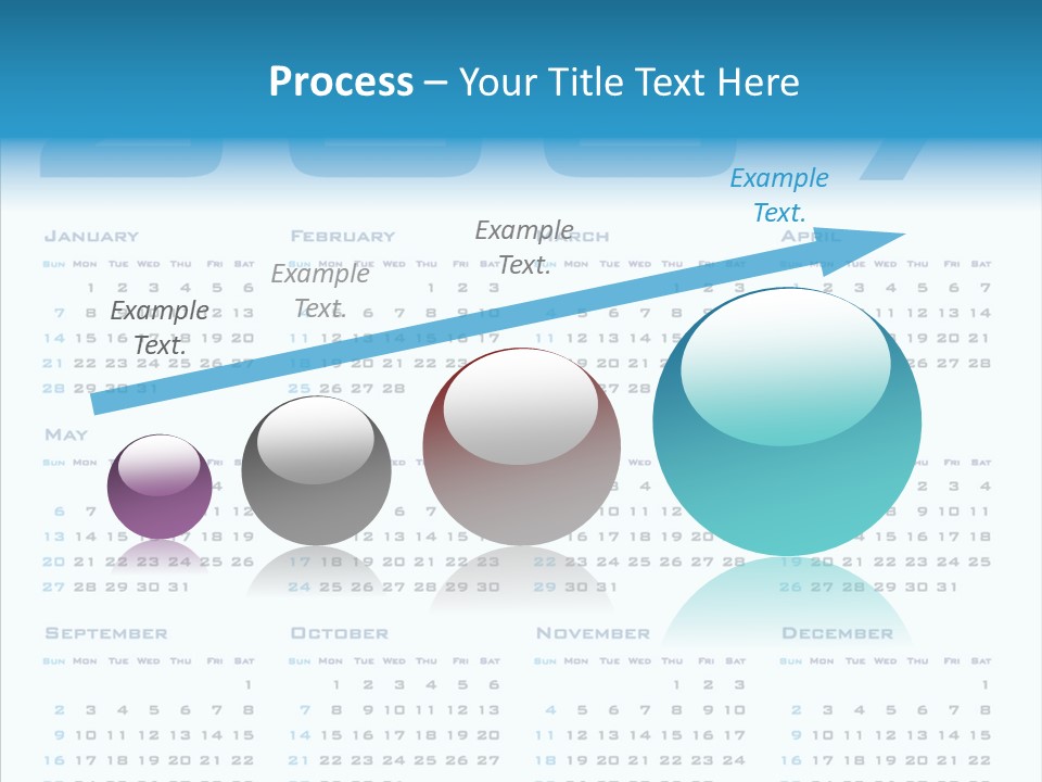 Planner December Calendar PowerPoint Template