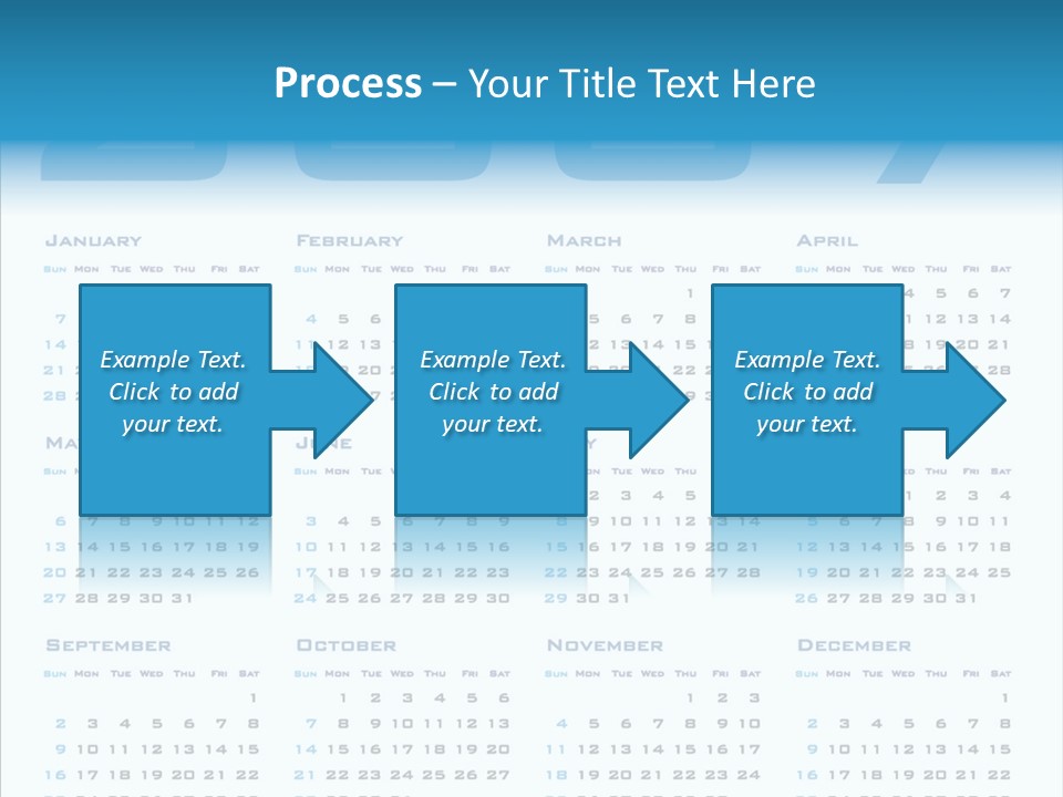 Planner December Calendar PowerPoint Template