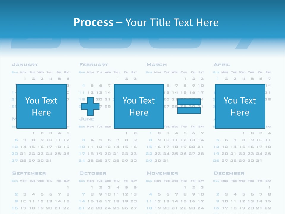 Planner December Calendar PowerPoint Template