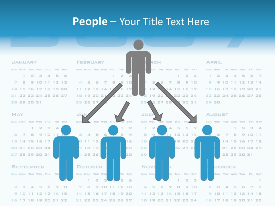 Planner December Calendar PowerPoint Template