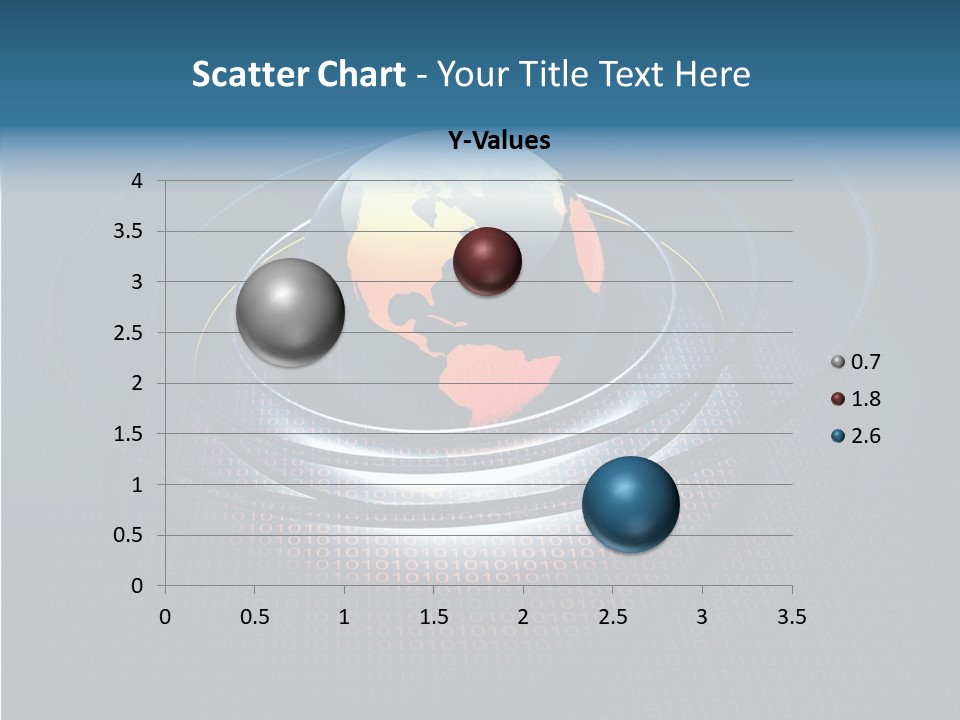 Reflect Glow Continent PowerPoint Template