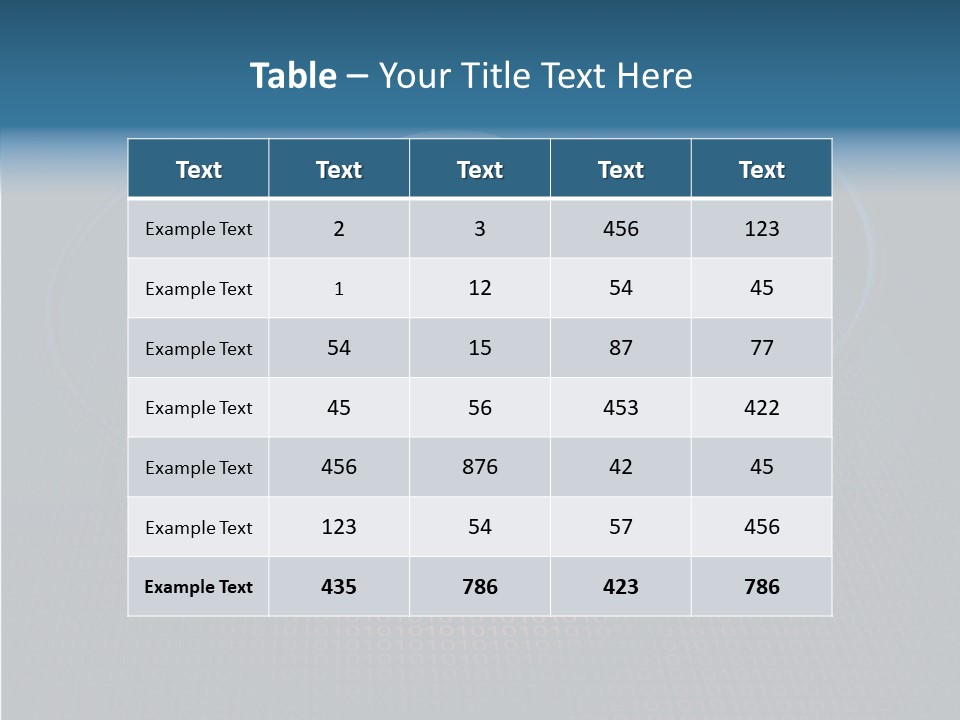 Reflect Glow Continent PowerPoint Template