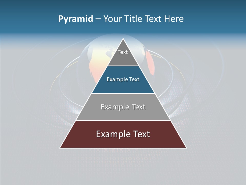 Reflect Glow Continent PowerPoint Template