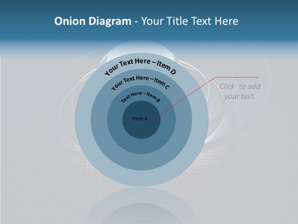 Reflect Glow Continent PowerPoint Template