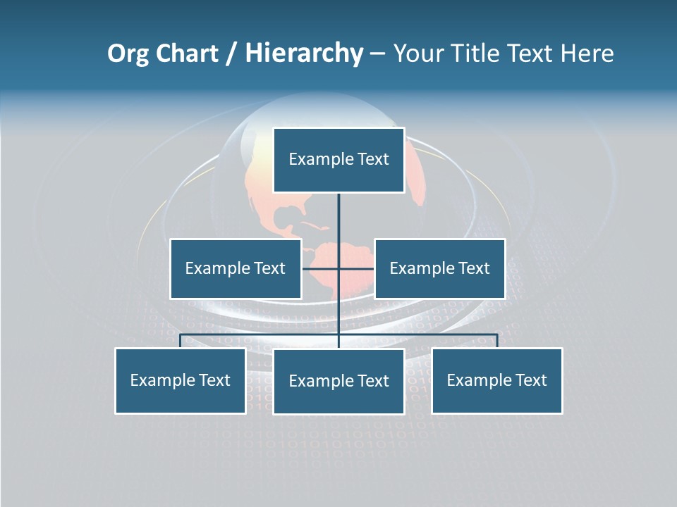 Reflect Glow Continent PowerPoint Template
