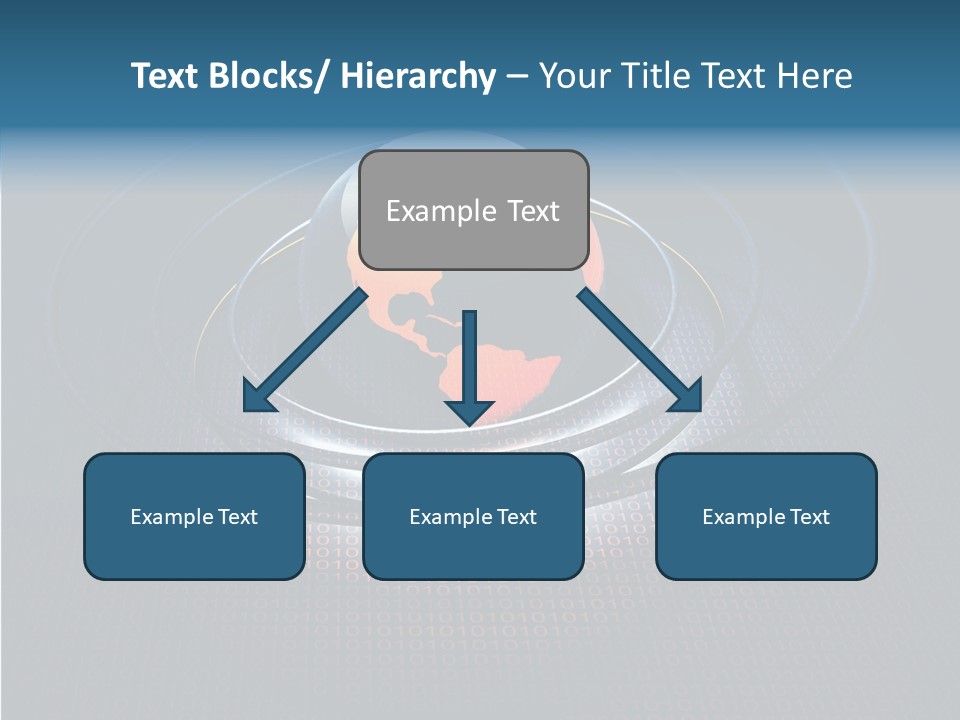 Reflect Glow Continent PowerPoint Template