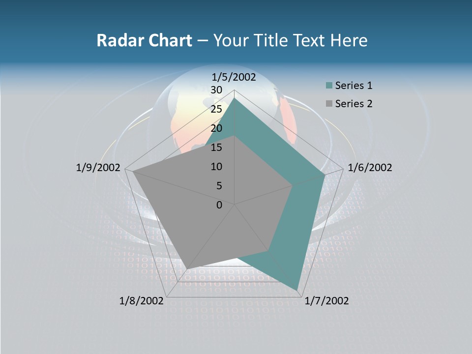 Reflect Glow Continent PowerPoint Template