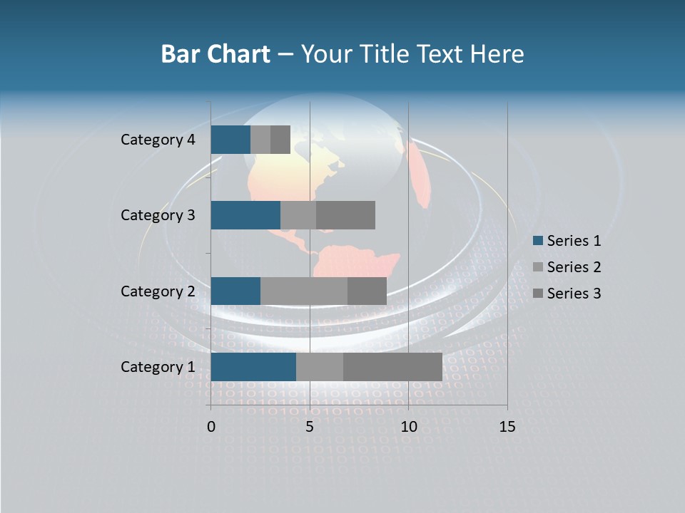 Reflect Glow Continent PowerPoint Template