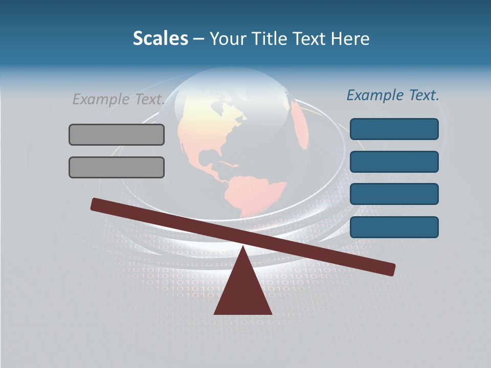 Reflect Glow Continent PowerPoint Template