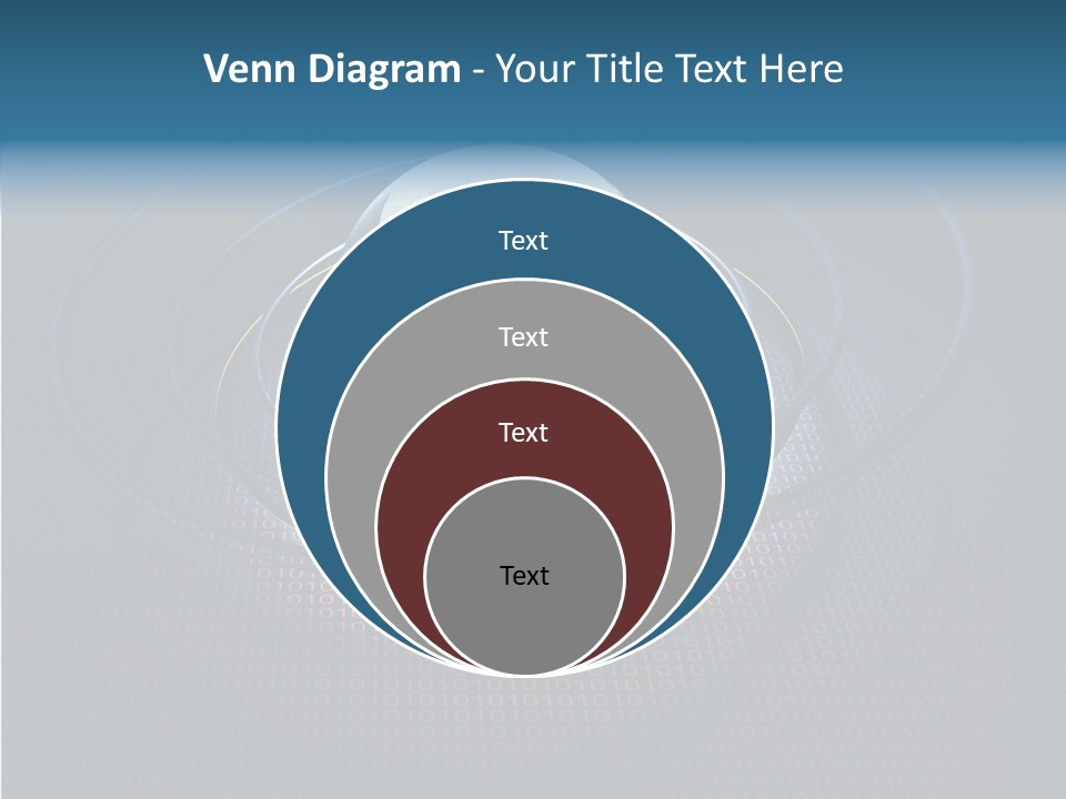 Reflect Glow Continent PowerPoint Template