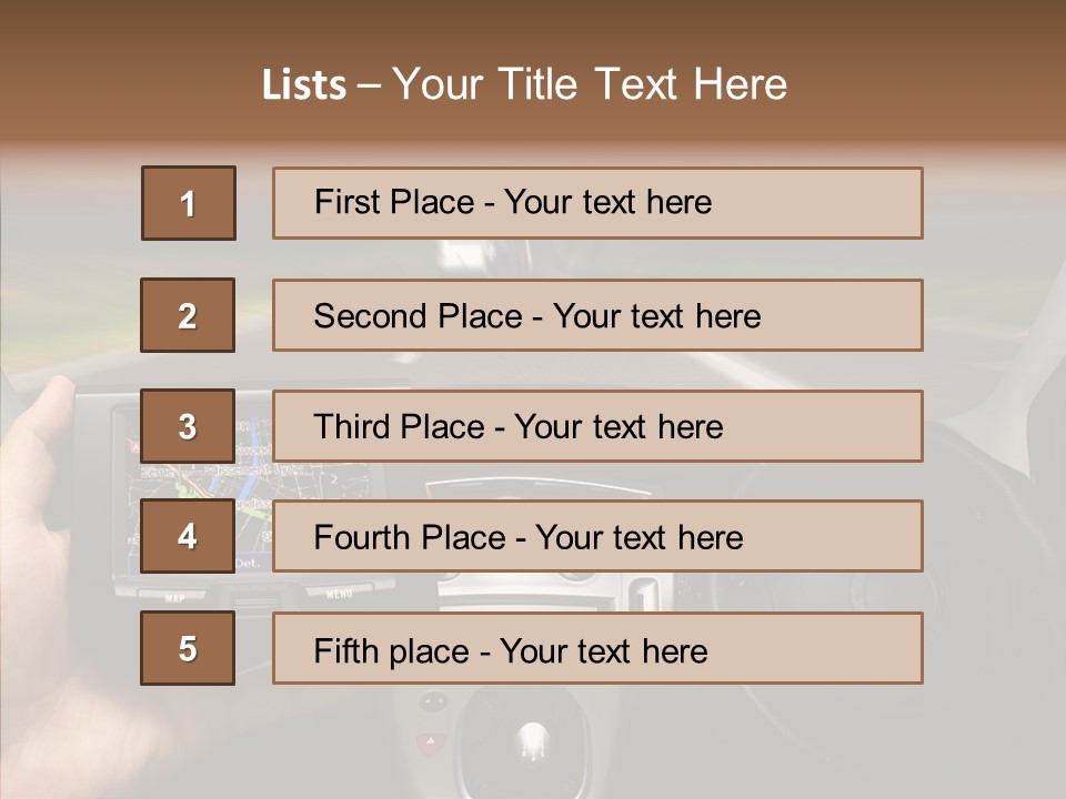 Player Directions Changer PowerPoint Template