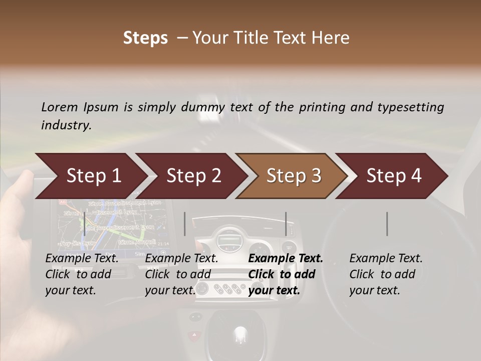 Player Directions Changer PowerPoint Template