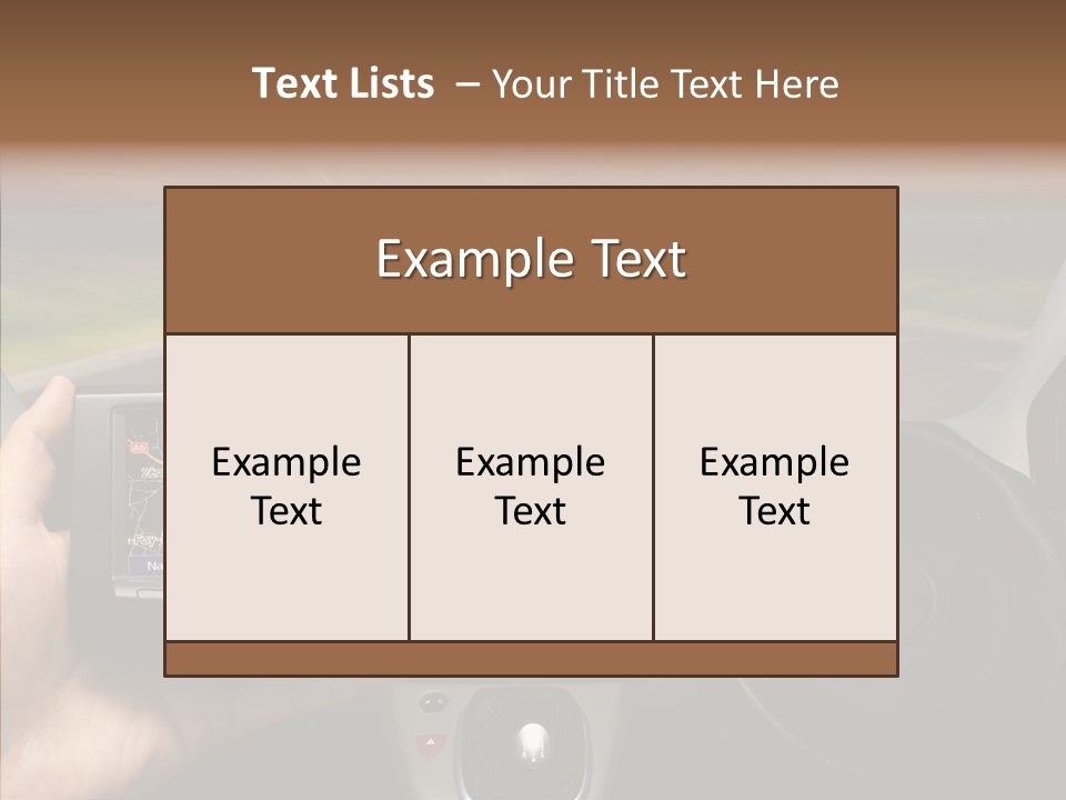 Player Directions Changer PowerPoint Template
