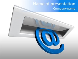 Rendering Spam Letterbox PowerPoint Template