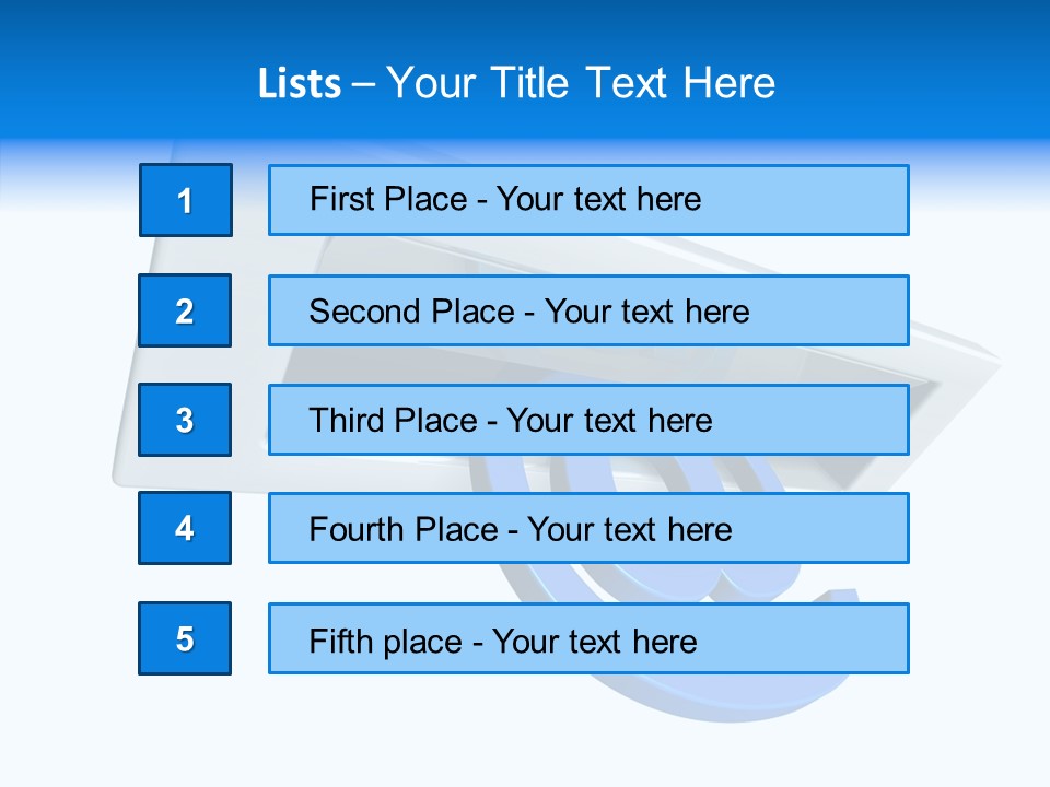 Rendering Spam Letterbox PowerPoint Template