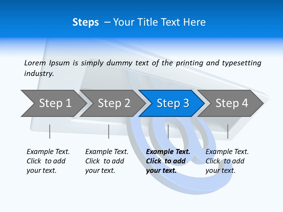 Rendering Spam Letterbox PowerPoint Template