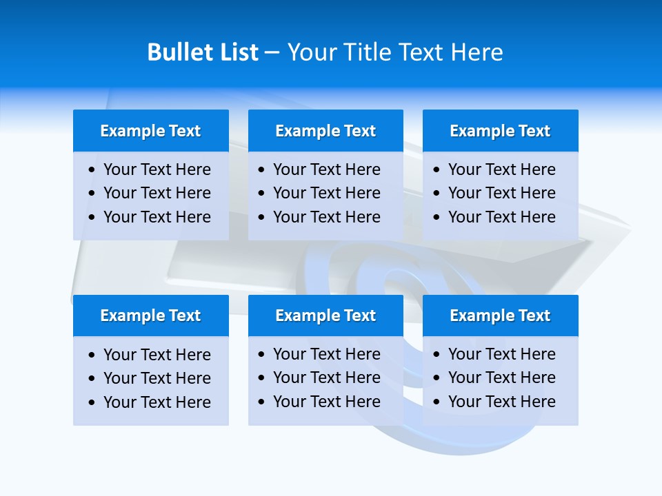 Rendering Spam Letterbox PowerPoint Template