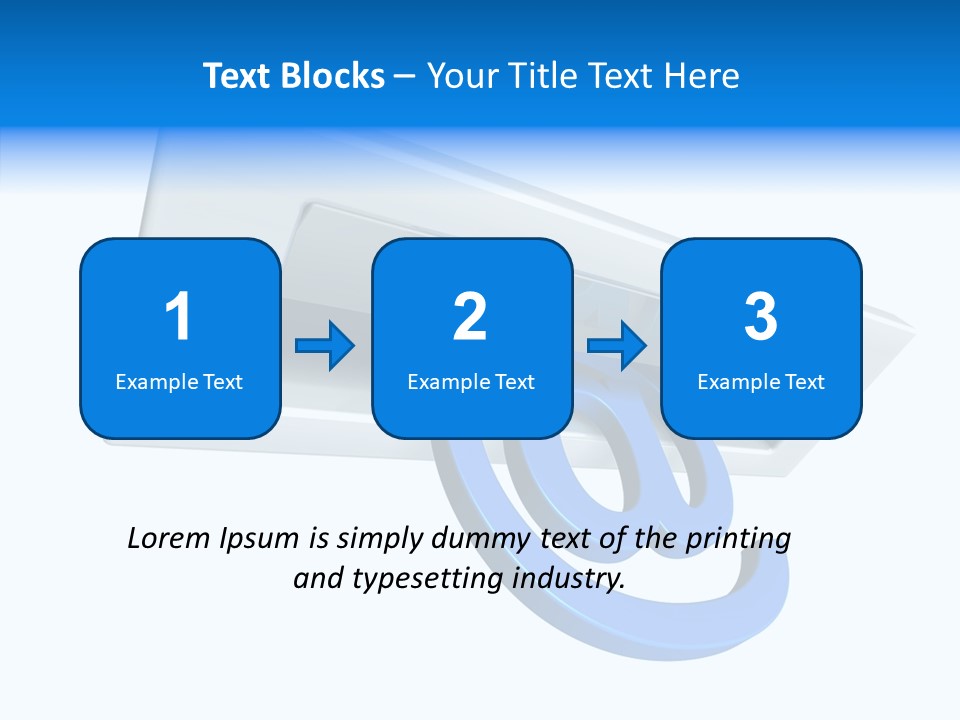 Rendering Spam Letterbox PowerPoint Template