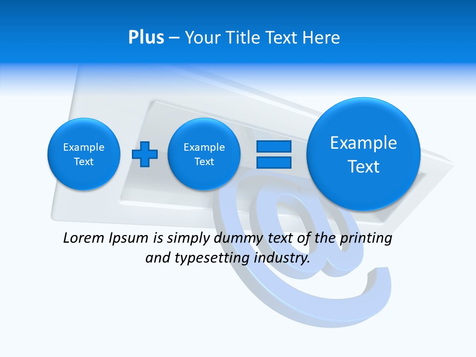 Rendering Spam Letterbox PowerPoint Template