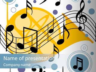 Exalt Rock Card PowerPoint Template