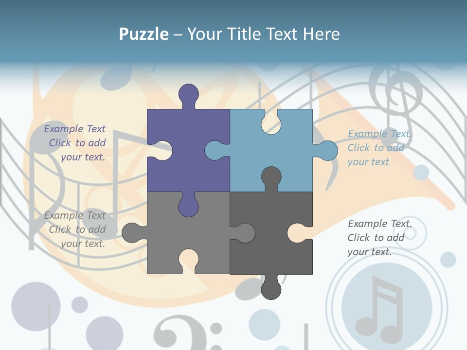 Exalt Rock Card PowerPoint Template