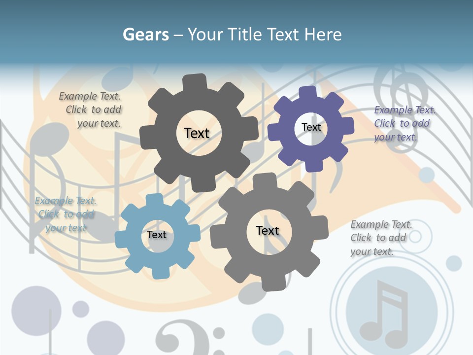 Exalt Rock Card PowerPoint Template