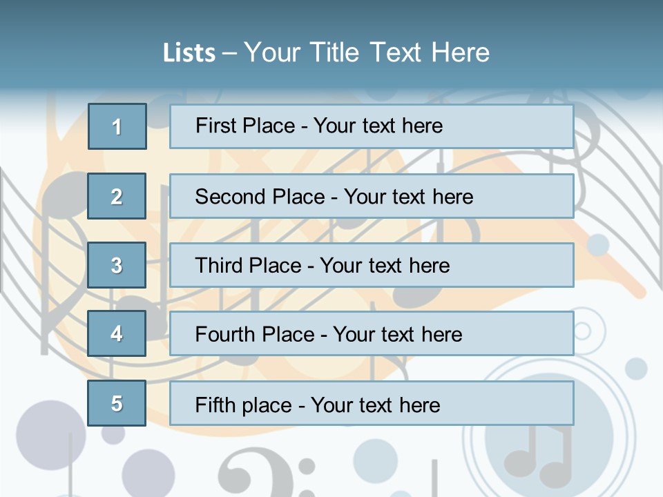Exalt Rock Card PowerPoint Template