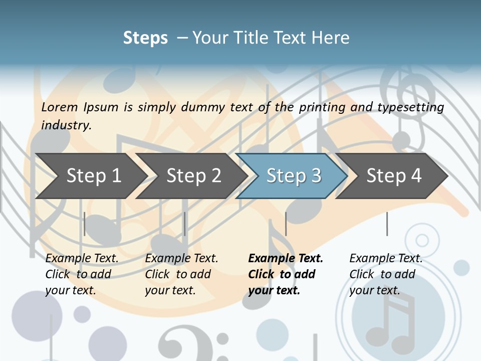 Exalt Rock Card PowerPoint Template