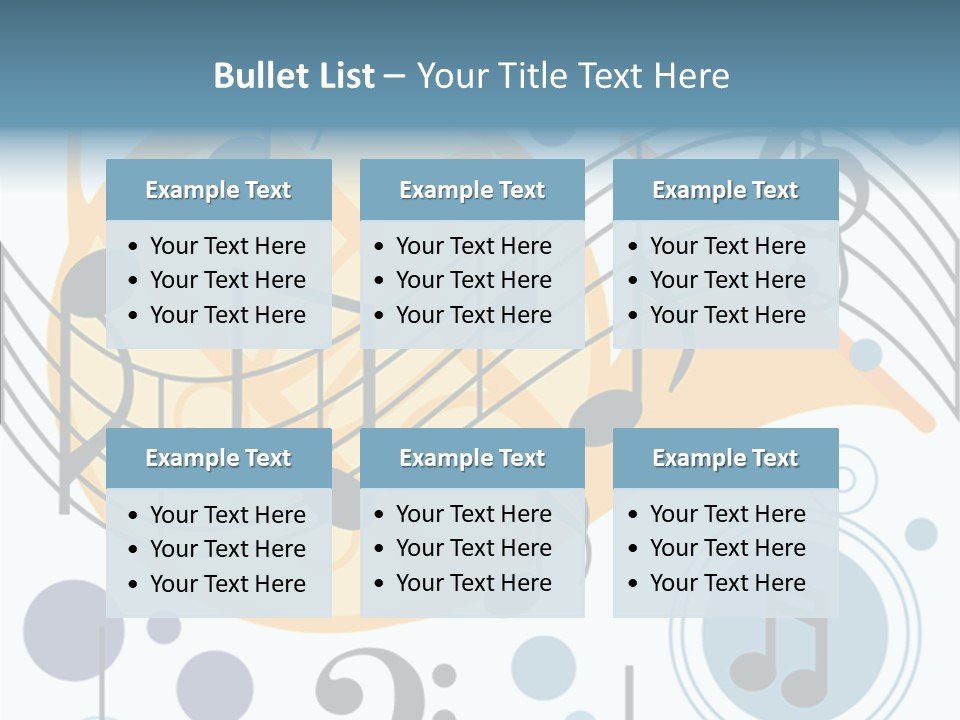 Exalt Rock Card PowerPoint Template