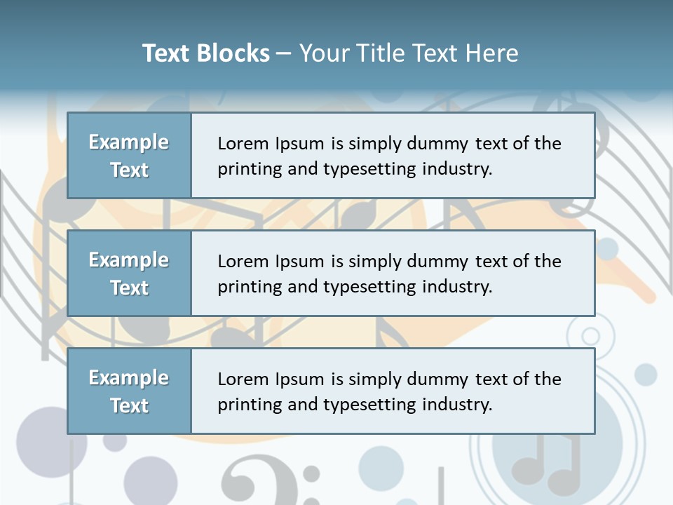 Exalt Rock Card PowerPoint Template