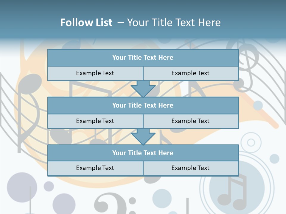 Exalt Rock Card PowerPoint Template