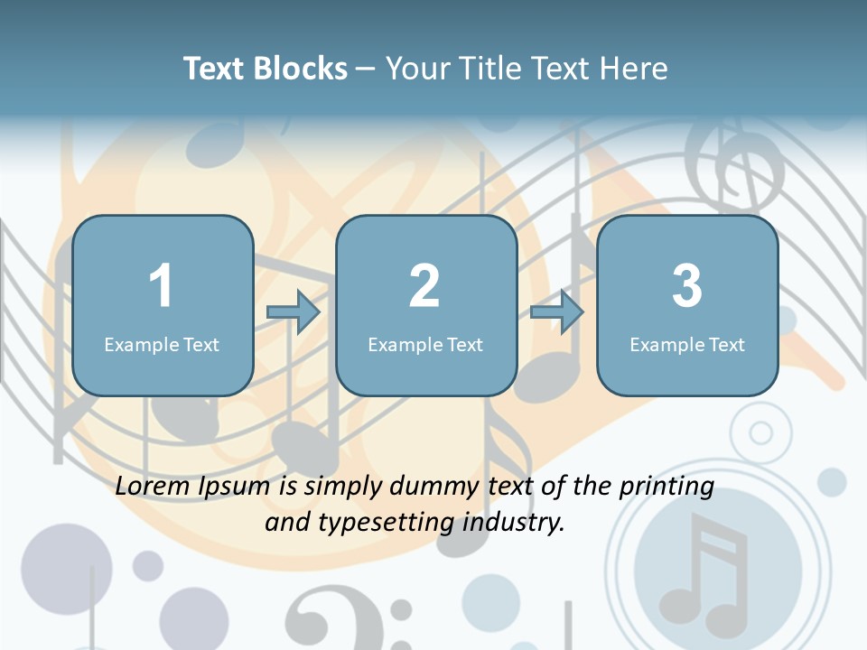Exalt Rock Card PowerPoint Template