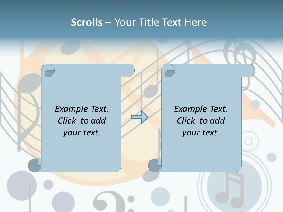 Exalt Rock Card PowerPoint Template