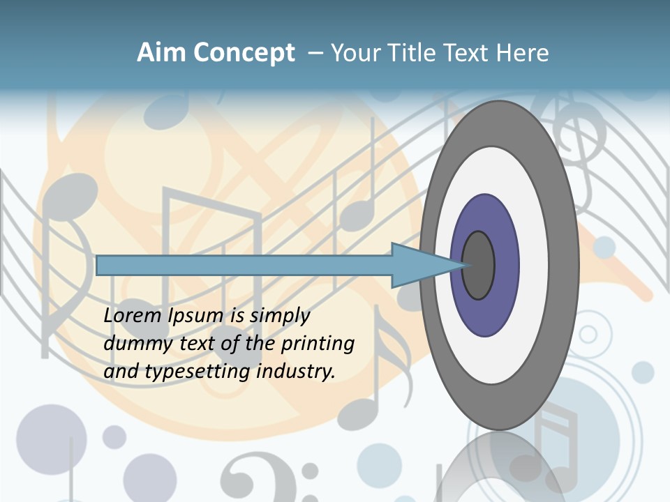 Exalt Rock Card PowerPoint Template
