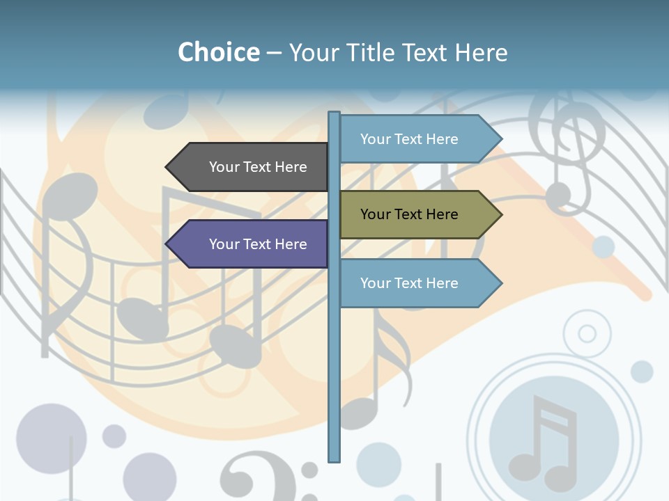 Exalt Rock Card PowerPoint Template