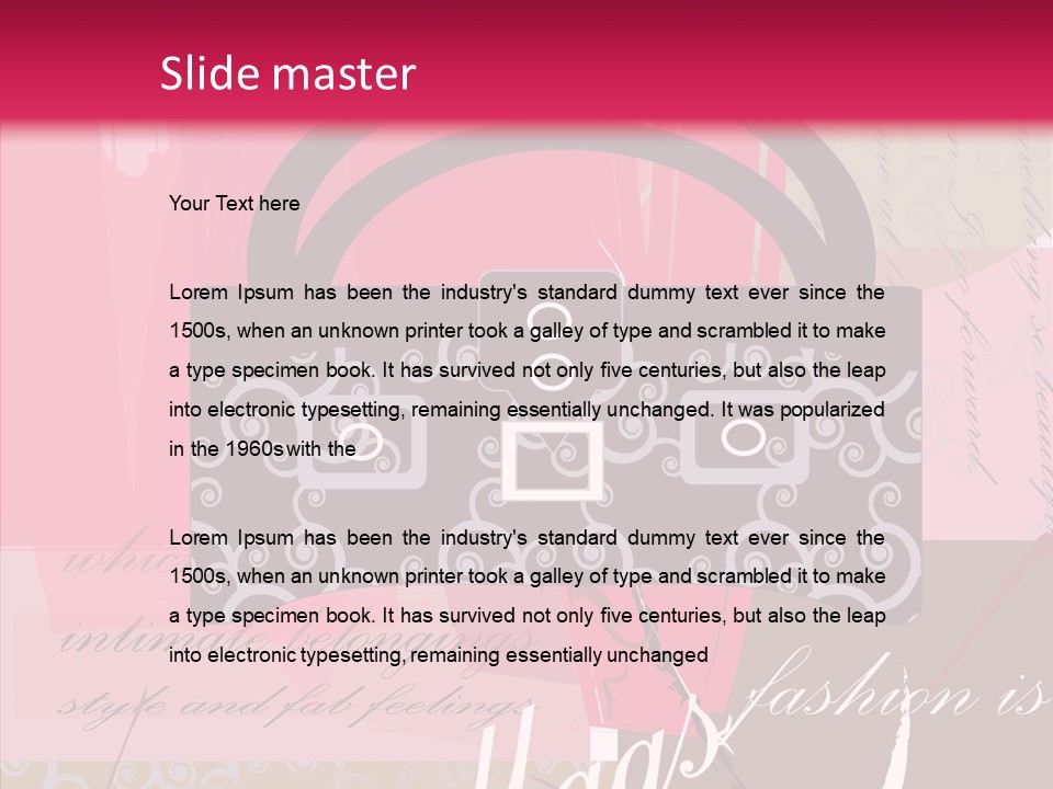 Sexy Diva Coil PowerPoint Template
