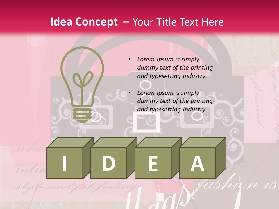 Sexy Diva Coil PowerPoint Template