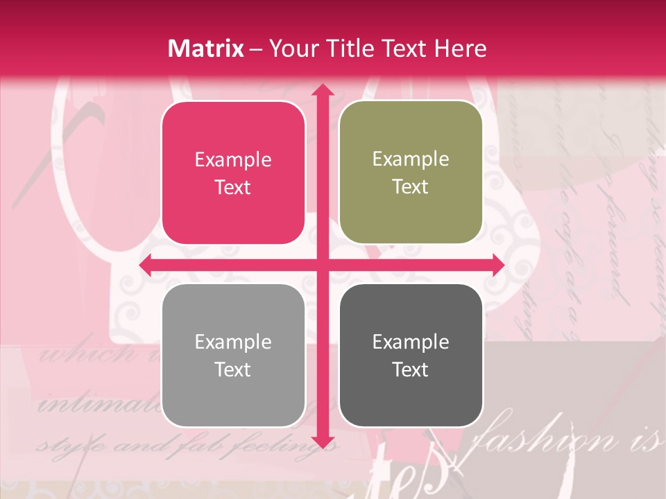 Create Classy Apparel PowerPoint Template