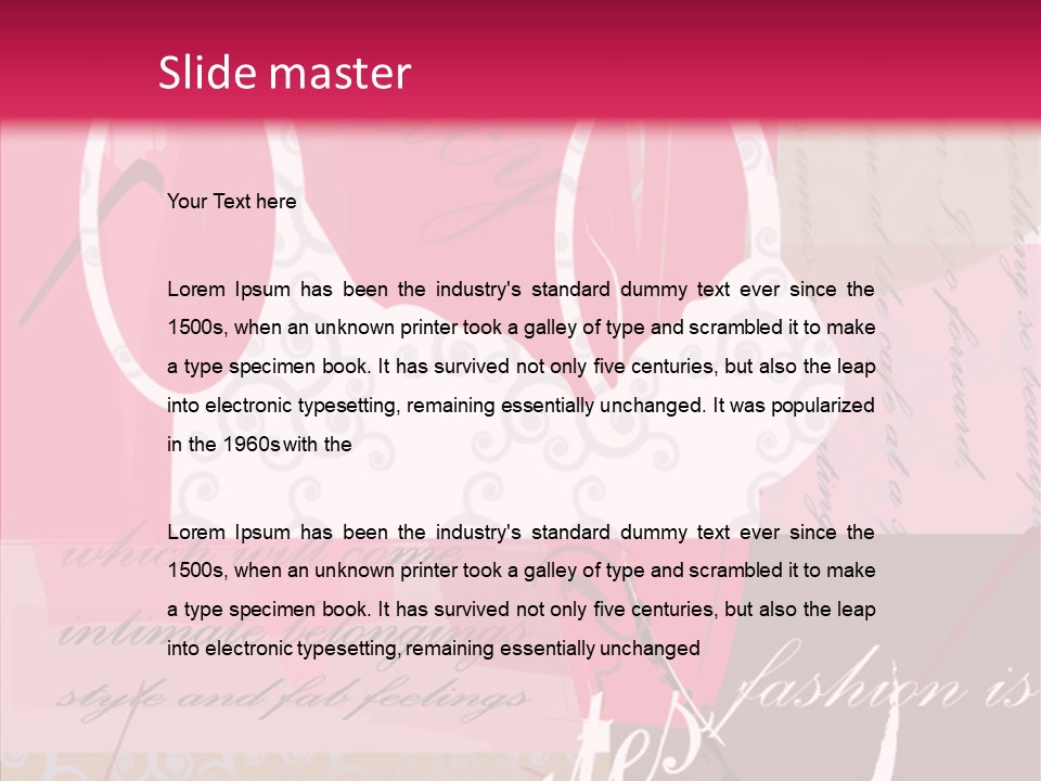 Create Classy Apparel PowerPoint Template