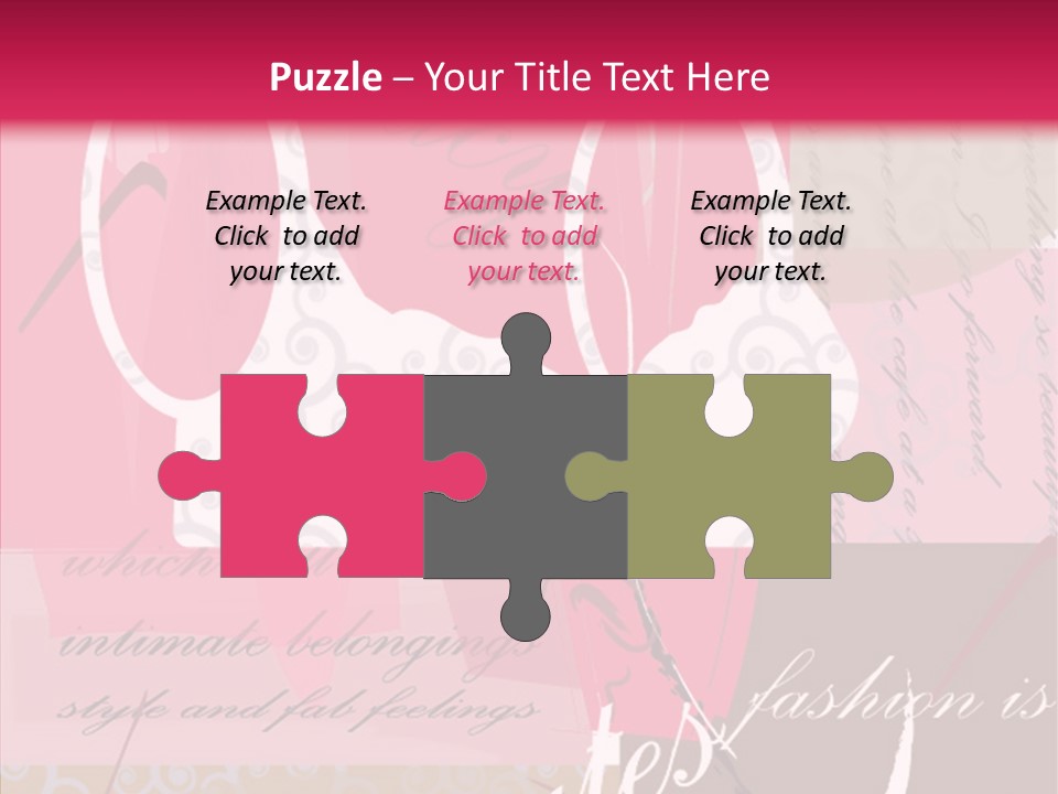 Create Classy Apparel PowerPoint Template