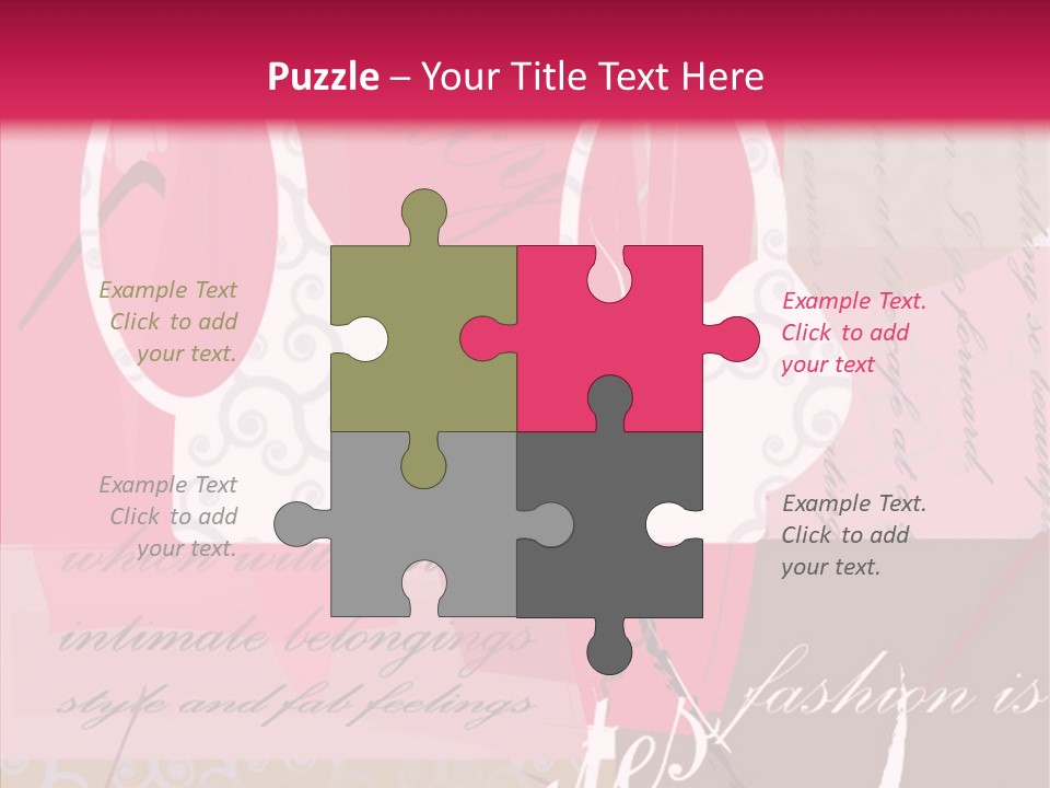 Create Classy Apparel PowerPoint Template