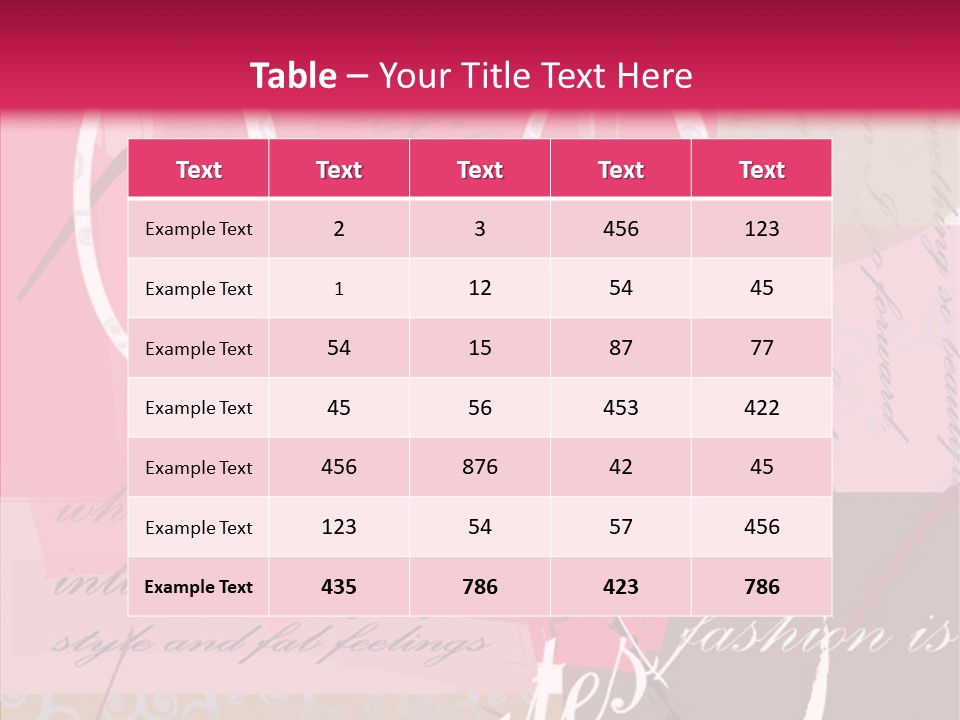 Create Classy Apparel PowerPoint Template