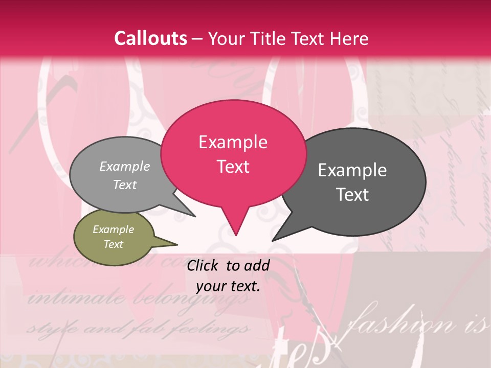 Create Classy Apparel PowerPoint Template