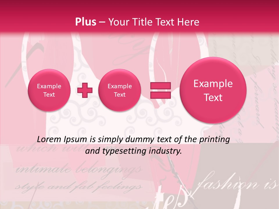 Create Classy Apparel PowerPoint Template