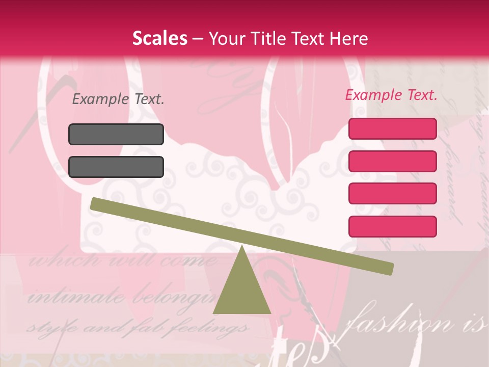 Create Classy Apparel PowerPoint Template