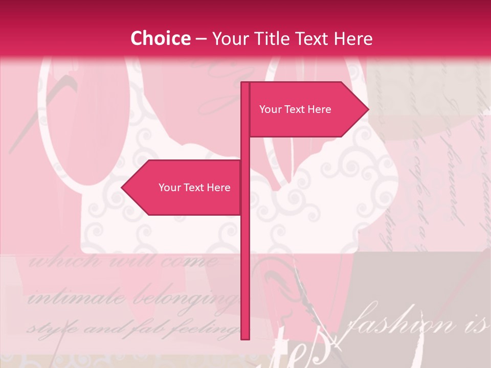 Create Classy Apparel PowerPoint Template